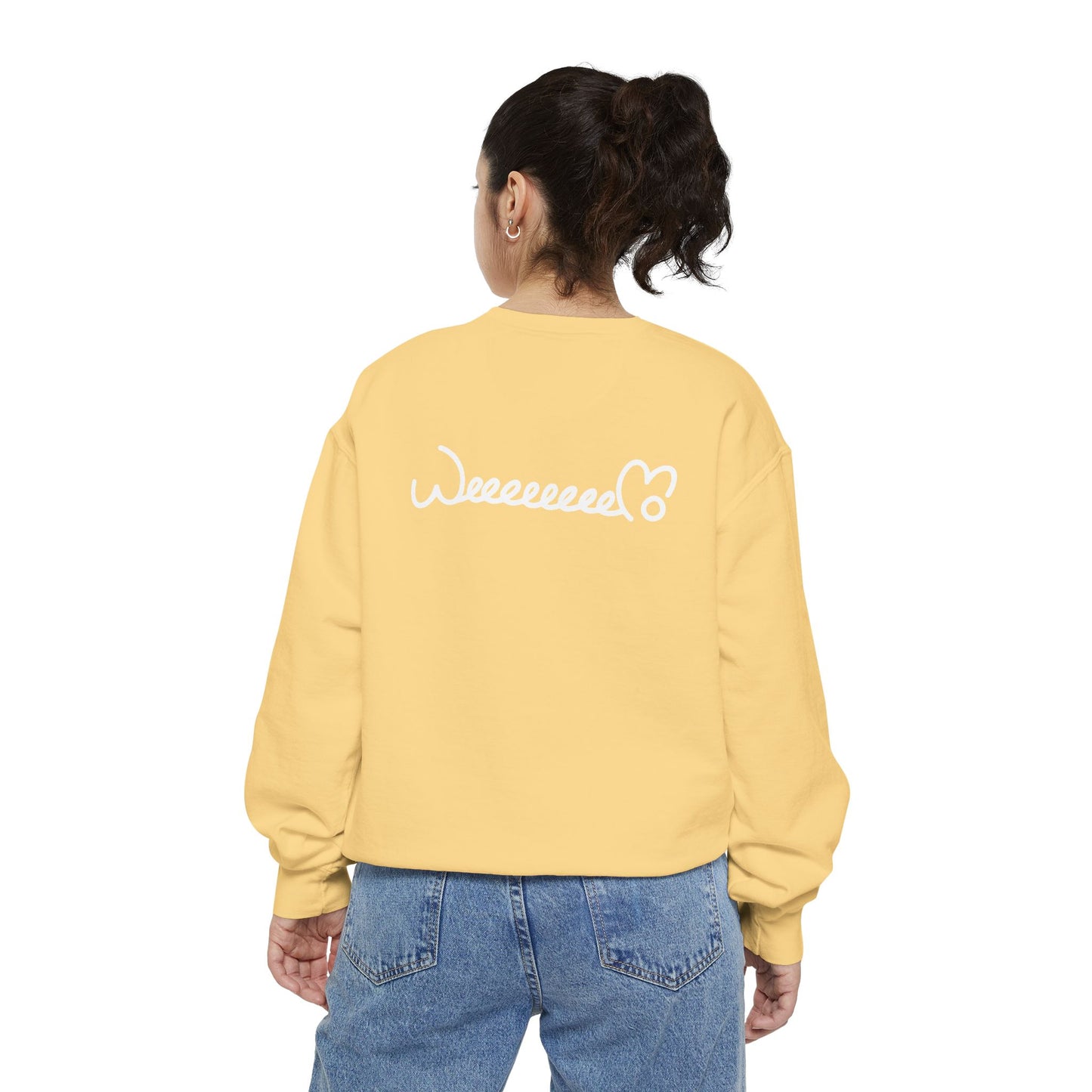 Stress Out? Stretch Out Sweatshirt | Unisex Garment-Dyed Sweatshirt