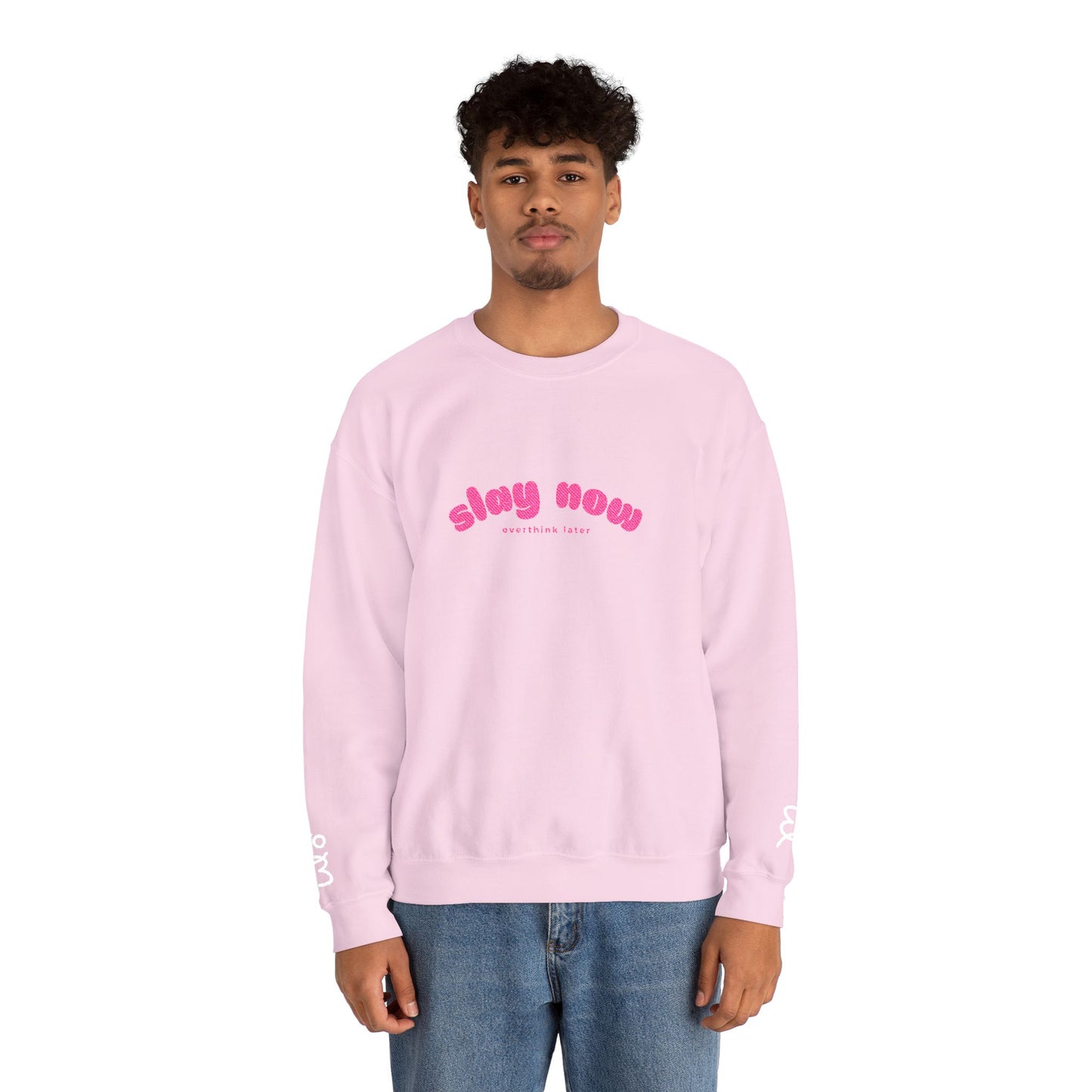 Slay Now Overthink Later | Unisex Heavy Blend™ Sweatshirt