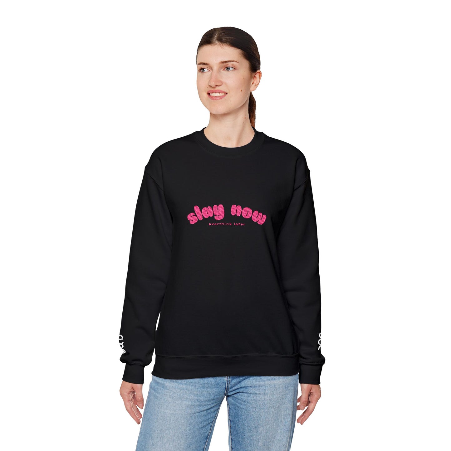 Slay Now Overthink Later | Unisex Heavy Blend™ Sweatshirt