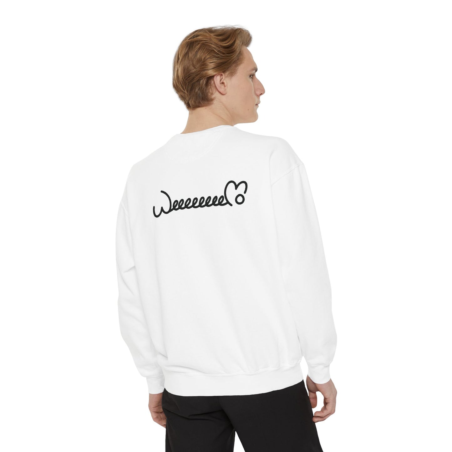 Stress Out? Stretch Out Sweatshirt | Unisex Garment-Dyed Sweatshirt