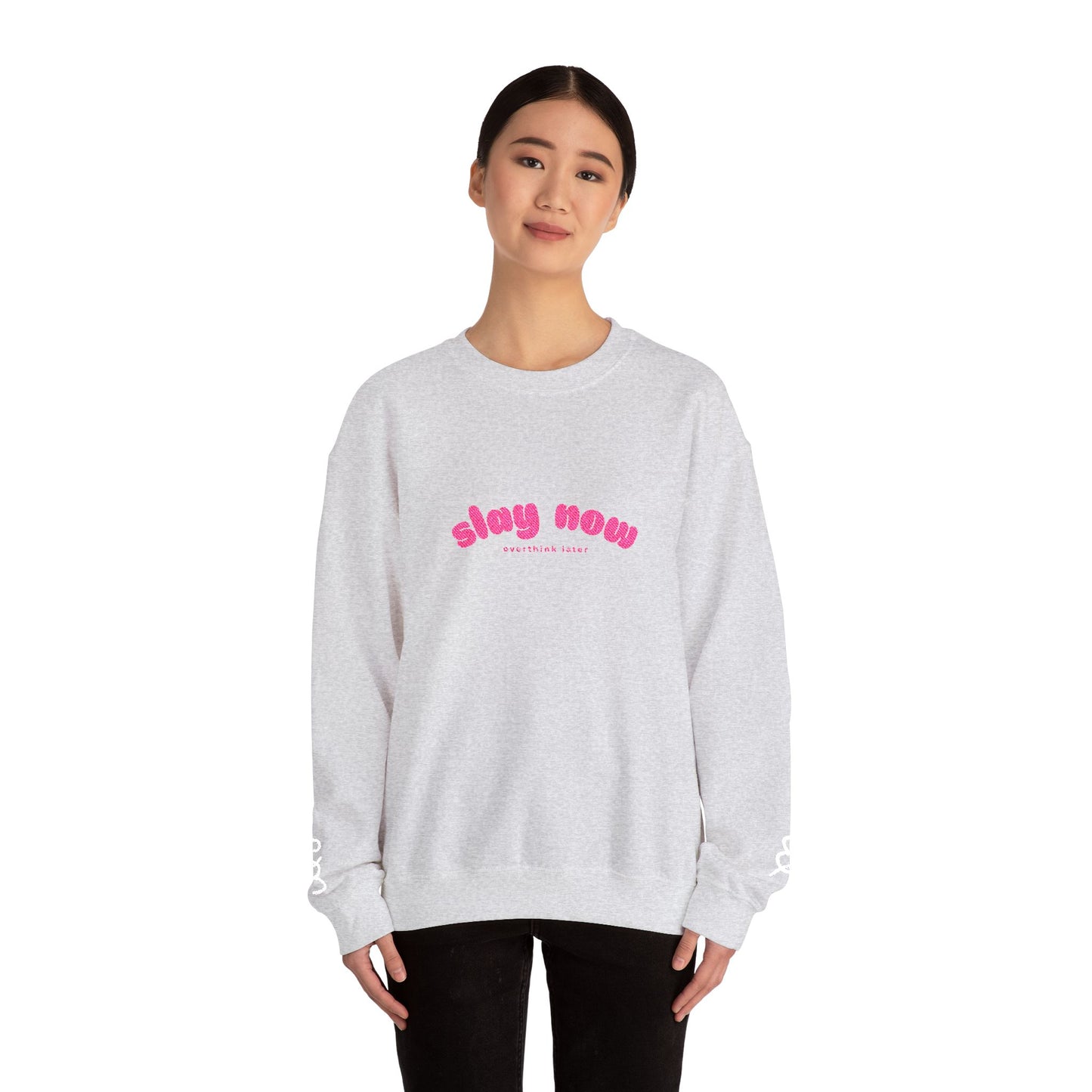 Slay Now Overthink Later | Unisex Heavy Blend™ Sweatshirt