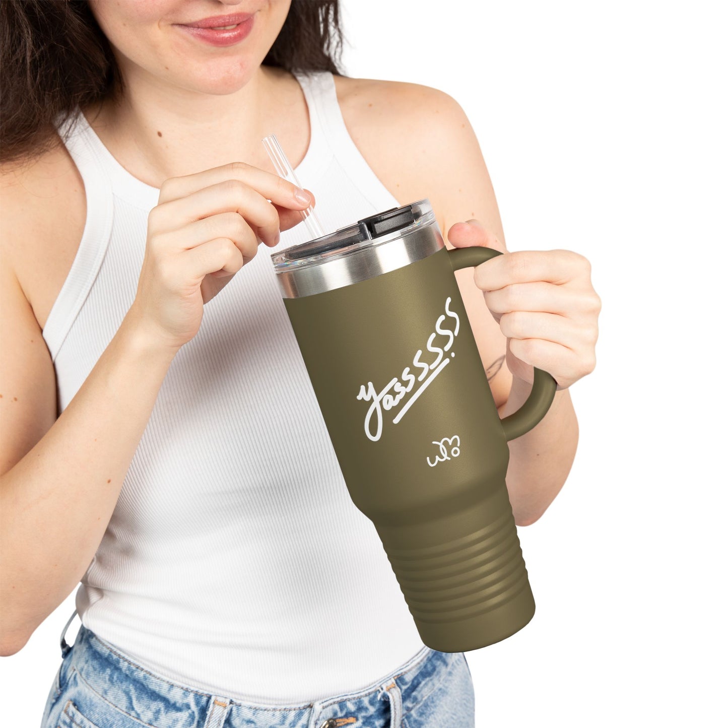 Yassssss Insulated Travel Mug 40oz