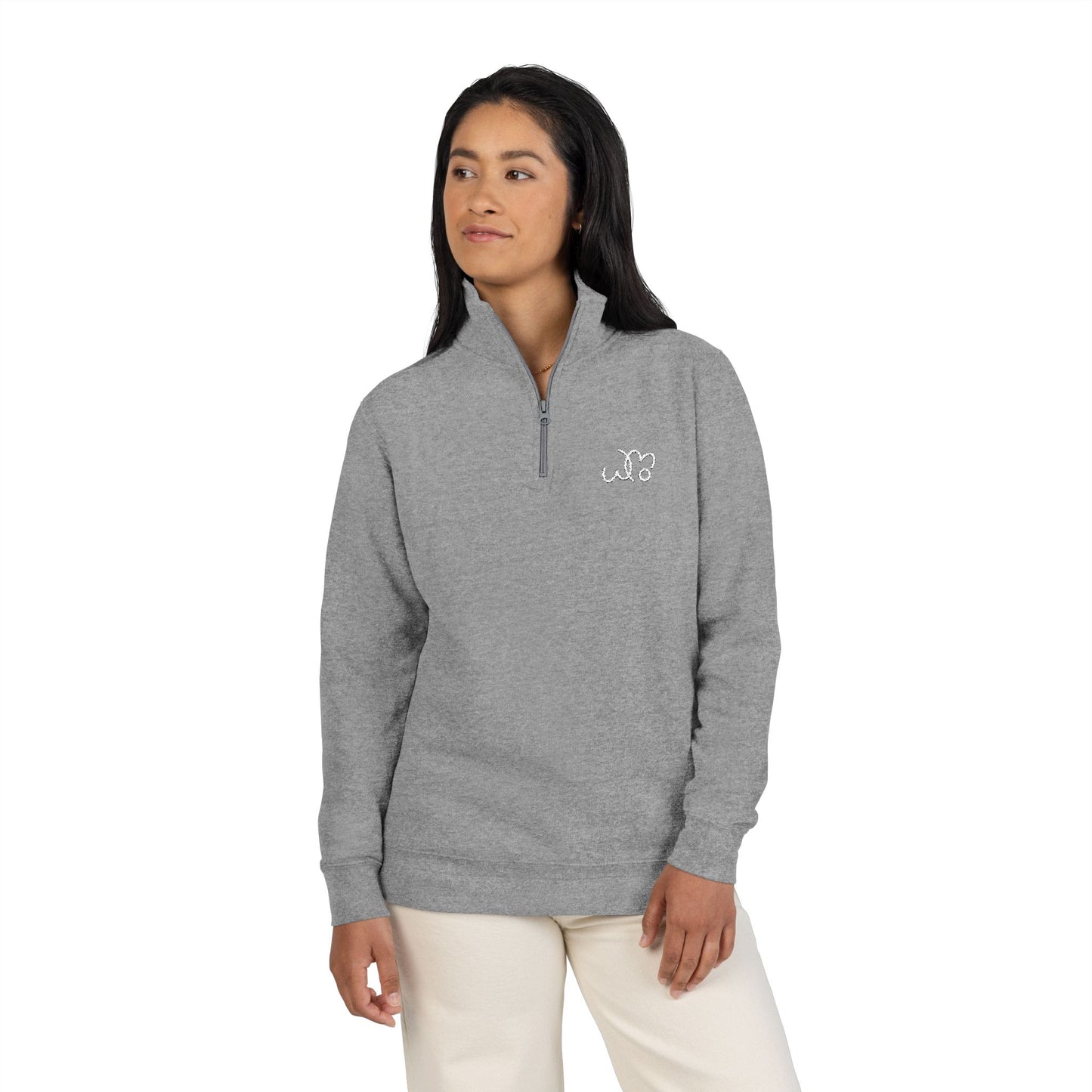 HAHahhaHHAaaa Laughing Seagull Unisex Fleece Pullover (Embroidery)