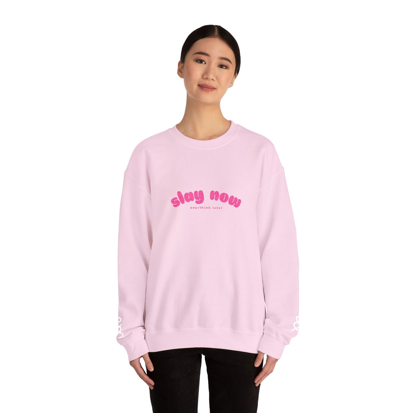 Slay Now Overthink Later | Unisex Heavy Blend™ Sweatshirt