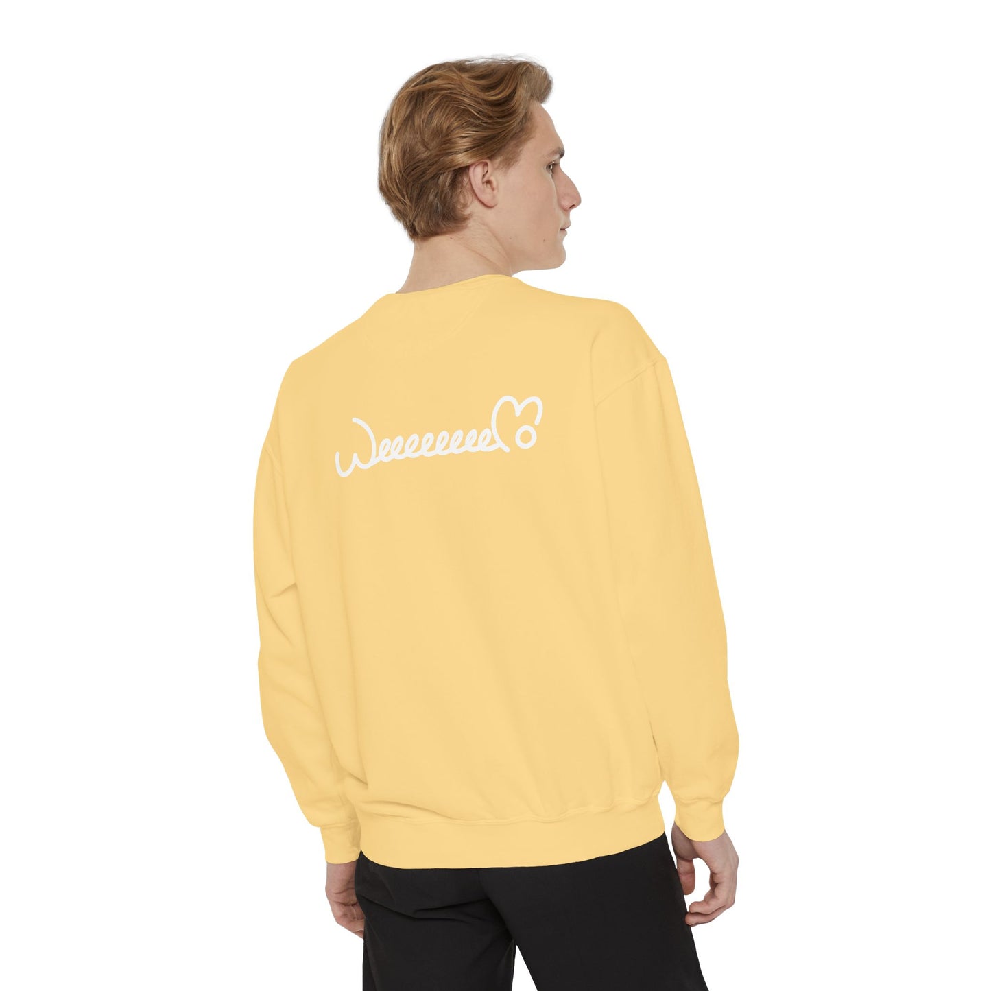 Stress Out? Stretch Out Sweatshirt | Unisex Garment-Dyed Sweatshirt