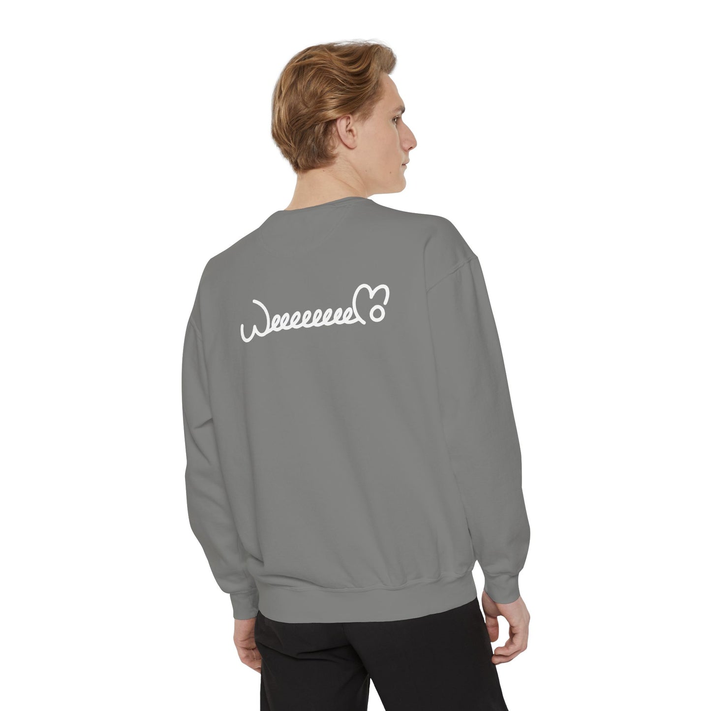 Stress Out? Stretch Out Sweatshirt | Unisex Garment-Dyed Sweatshirt
