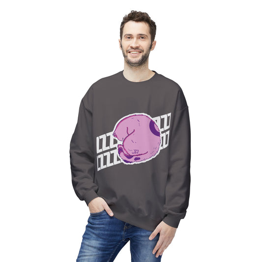 Napping Cat Sweatshirt | Unisex Midweight Softstyle Fleece Crewneck Sweatshirt