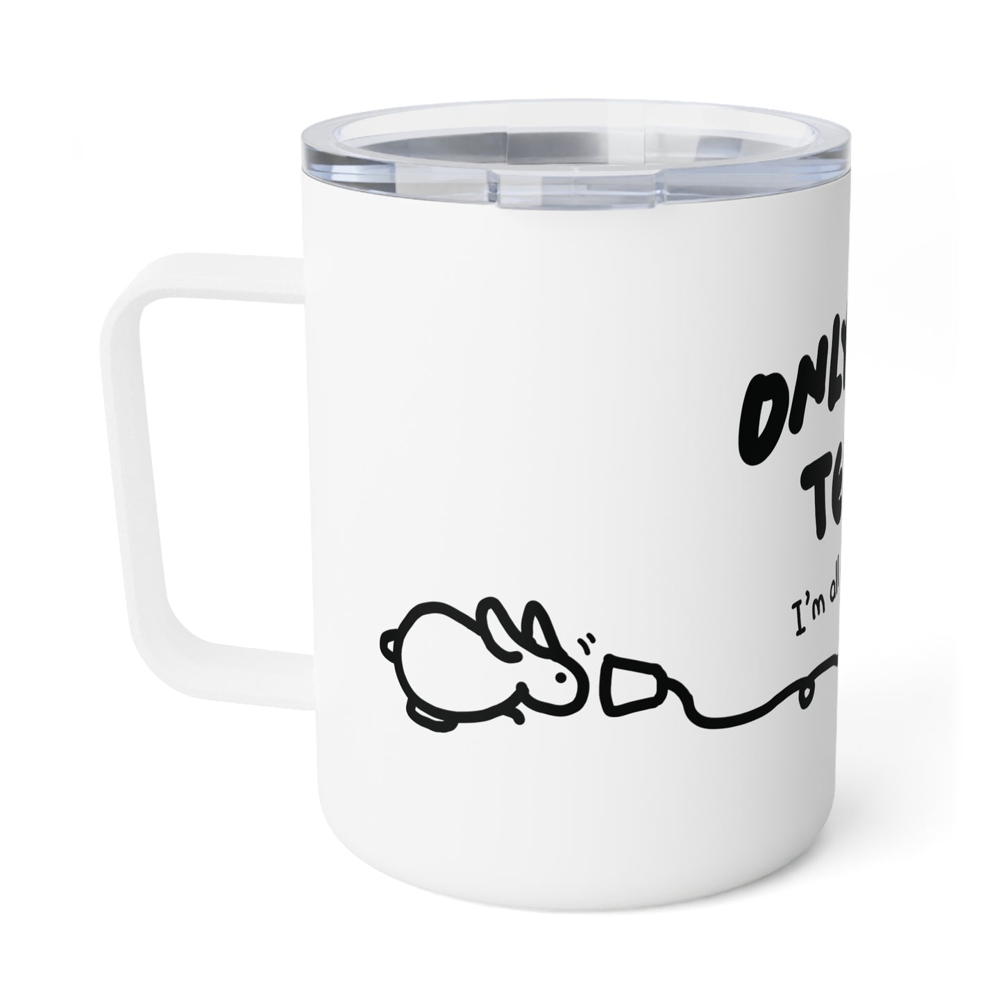 Only Teas I'm All Ears | 10oz Insulated Coffee Mug