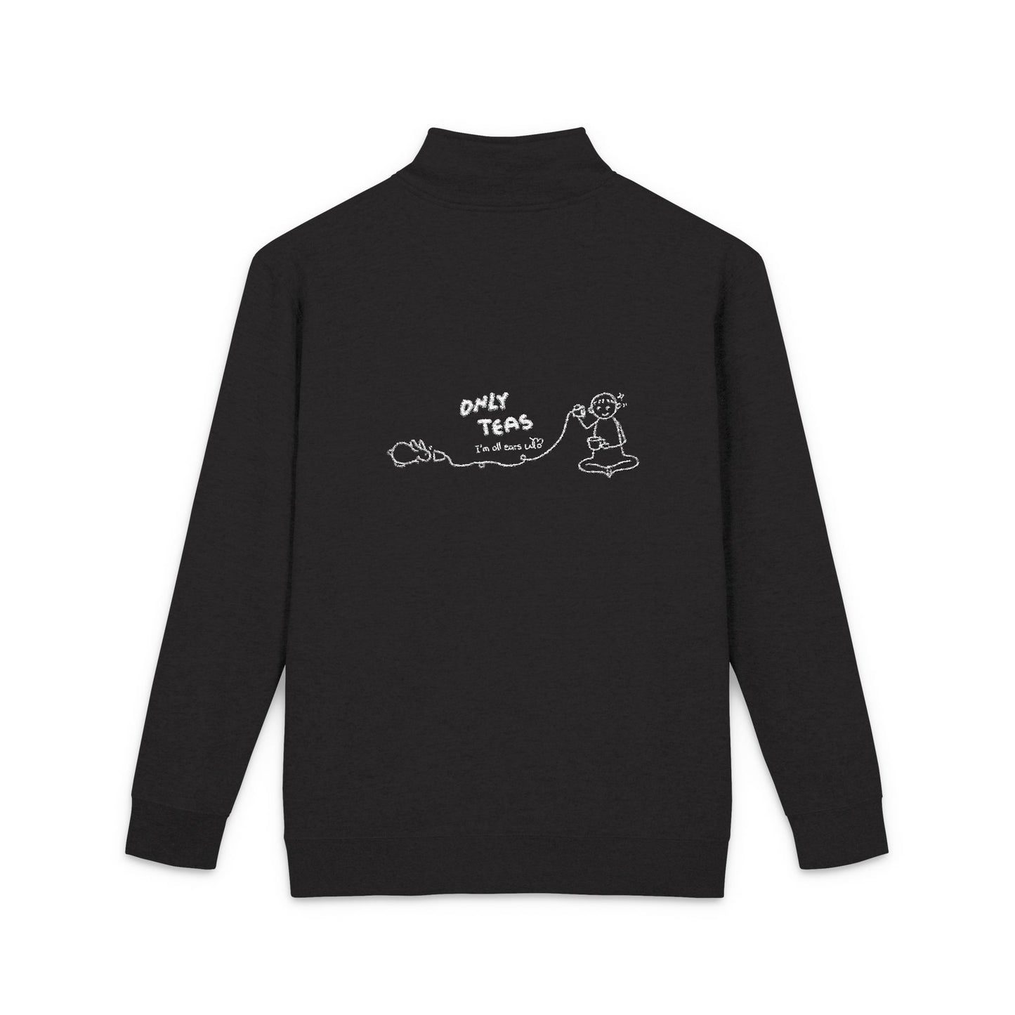 ONLY TEAS I'm All Ears | Unisex Fleece Pullover (Embroidery)