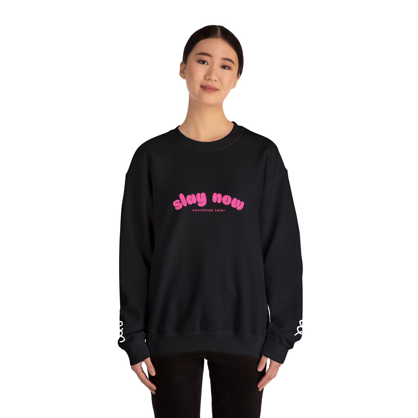 Slay Now Overthink Later | Unisex Heavy Blend™ Sweatshirt