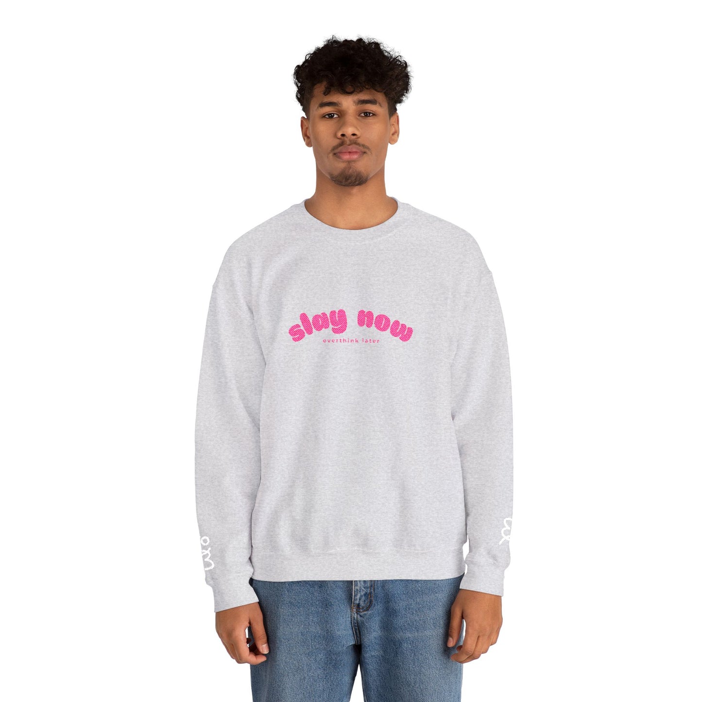 Slay Now Overthink Later | Unisex Heavy Blend™ Sweatshirt