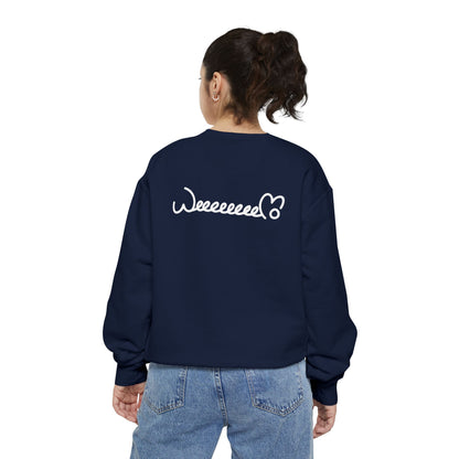 Sitting Capybara & Friend Sweatshirt | Unisex Garment-Dyed Sweatshirt