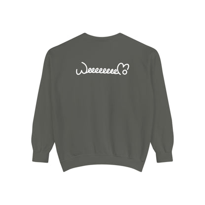 Highland Coo & Puffin Sweatshirt | Unisex Garment-Dyed Sweatshirt