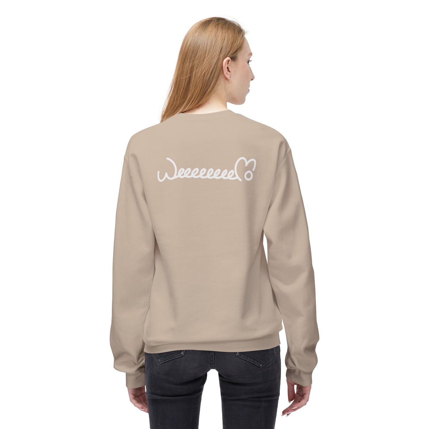 Napping Cat Sweatshirt | Unisex Midweight Softstyle Fleece Crewneck Sweatshirt