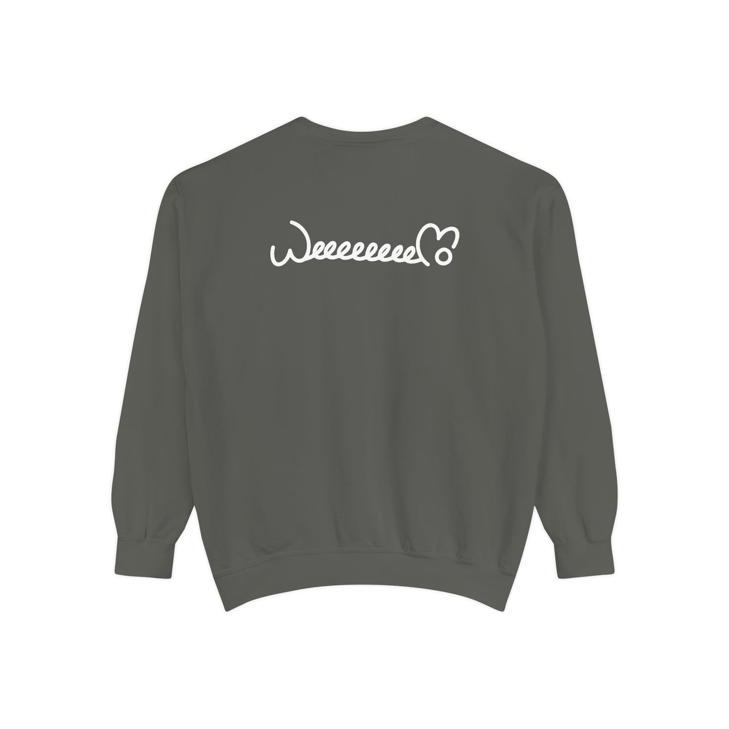 Sitting Capybara & Friend Sweatshirt | Unisex Garment-Dyed Sweatshirt