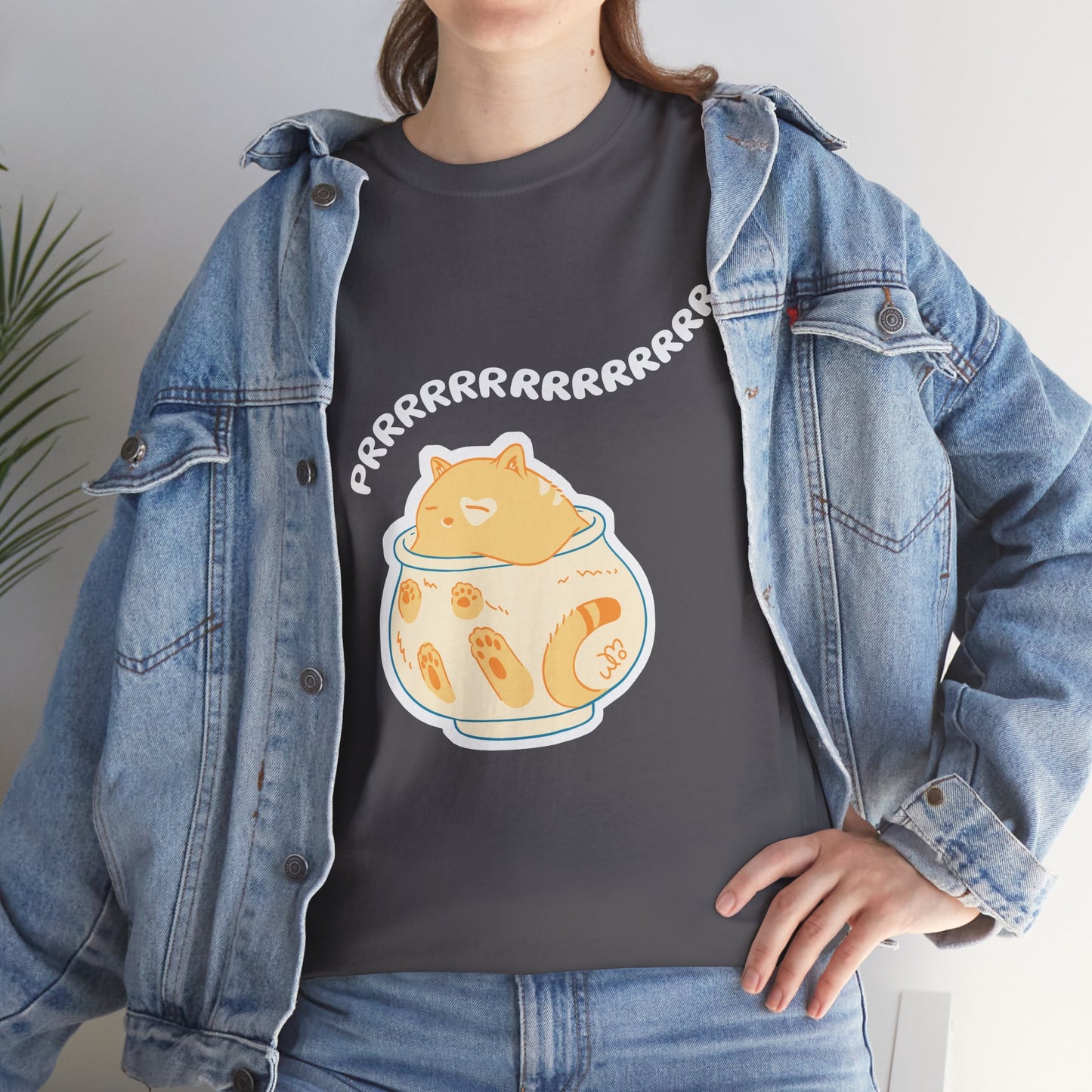 Prrrrrrrr T-Shirt | Unisex Heavy Cotton Shirt