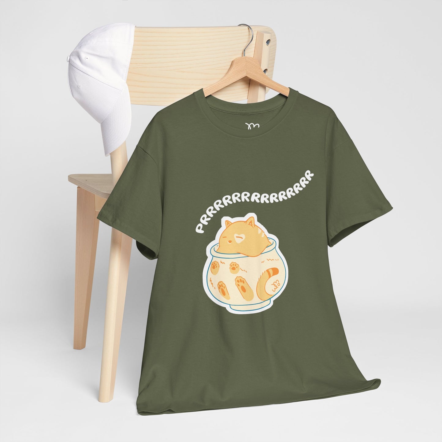 Prrrrrrrr T-Shirt | Unisex Heavy Cotton Shirt