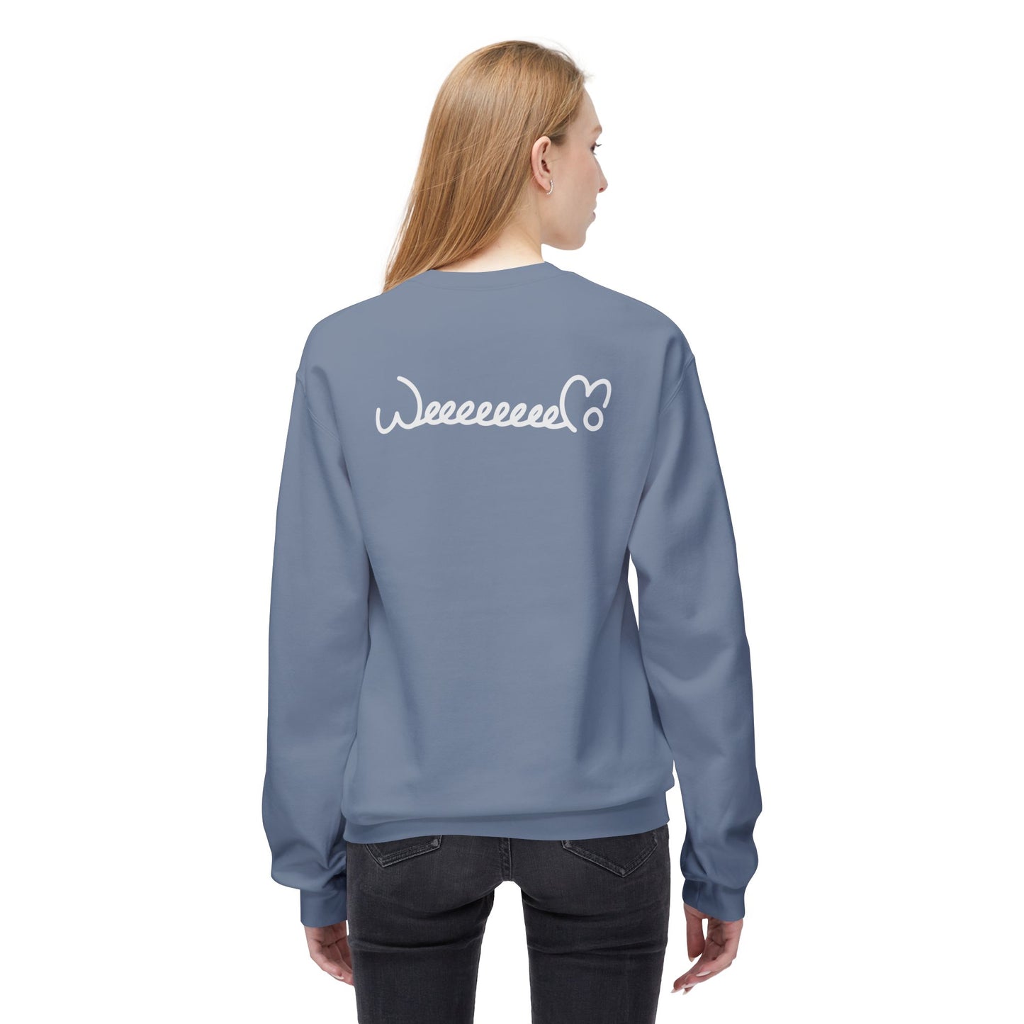 Napping Cat Sweatshirt | Unisex Midweight Softstyle Fleece Crewneck Sweatshirt