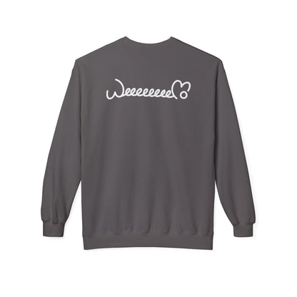 Napping Cat Sweatshirt | Unisex Midweight Softstyle Fleece Crewneck Sweatshirt