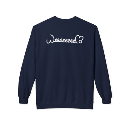 Napping Cat Sweatshirt | Unisex Midweight Softstyle Fleece Crewneck Sweatshirt