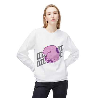 Napping Cat Sweatshirt | Unisex Midweight Softstyle Fleece Crewneck Sweatshirt