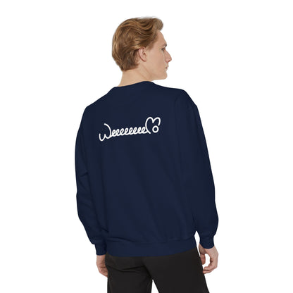 Highland Coo & Puffin Sweatshirt | Unisex Garment-Dyed Sweatshirt