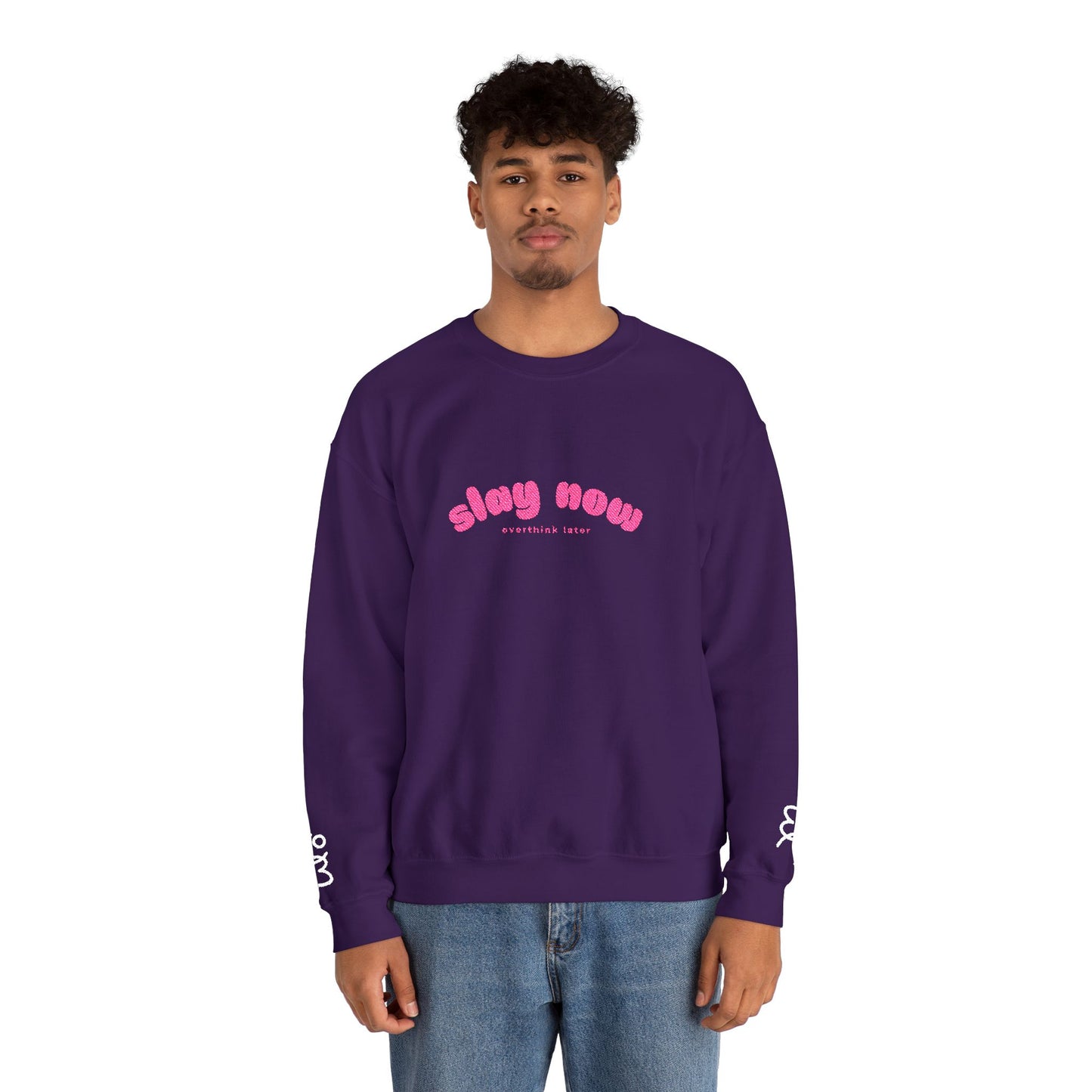 Slay Now Overthink Later | Unisex Heavy Blend™ Sweatshirt