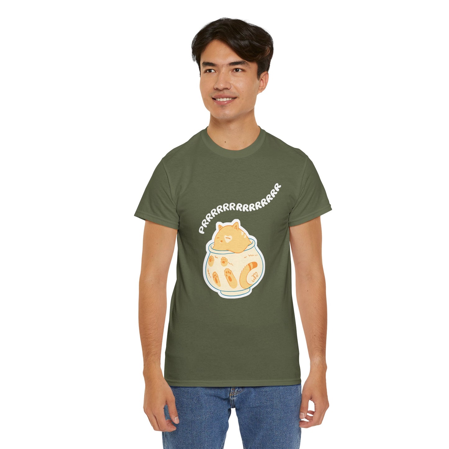 Prrrrrrrr T-Shirt | Unisex Heavy Cotton Shirt