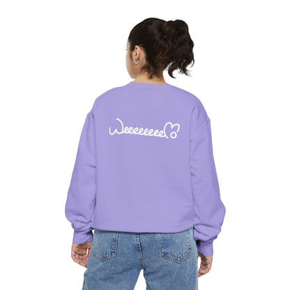 Highland Coo & Puffin Sweatshirt | Unisex Garment-Dyed Sweatshirt