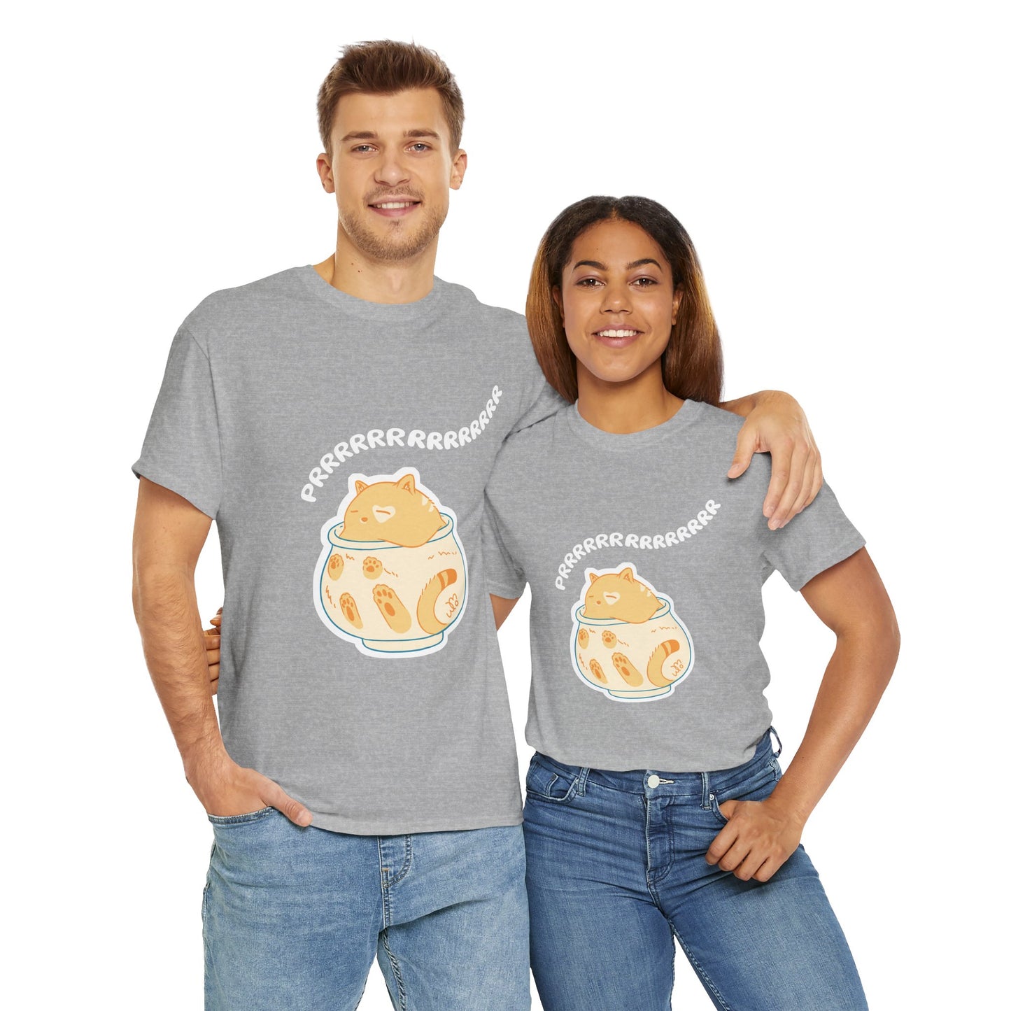 Prrrrrrrr T-Shirt | Unisex Heavy Cotton Shirt