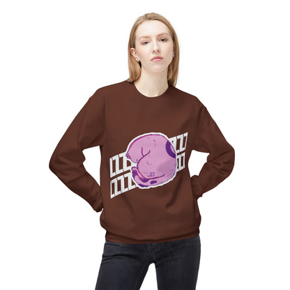 Napping Cat Sweatshirt | Unisex Midweight Softstyle Fleece Crewneck Sweatshirt