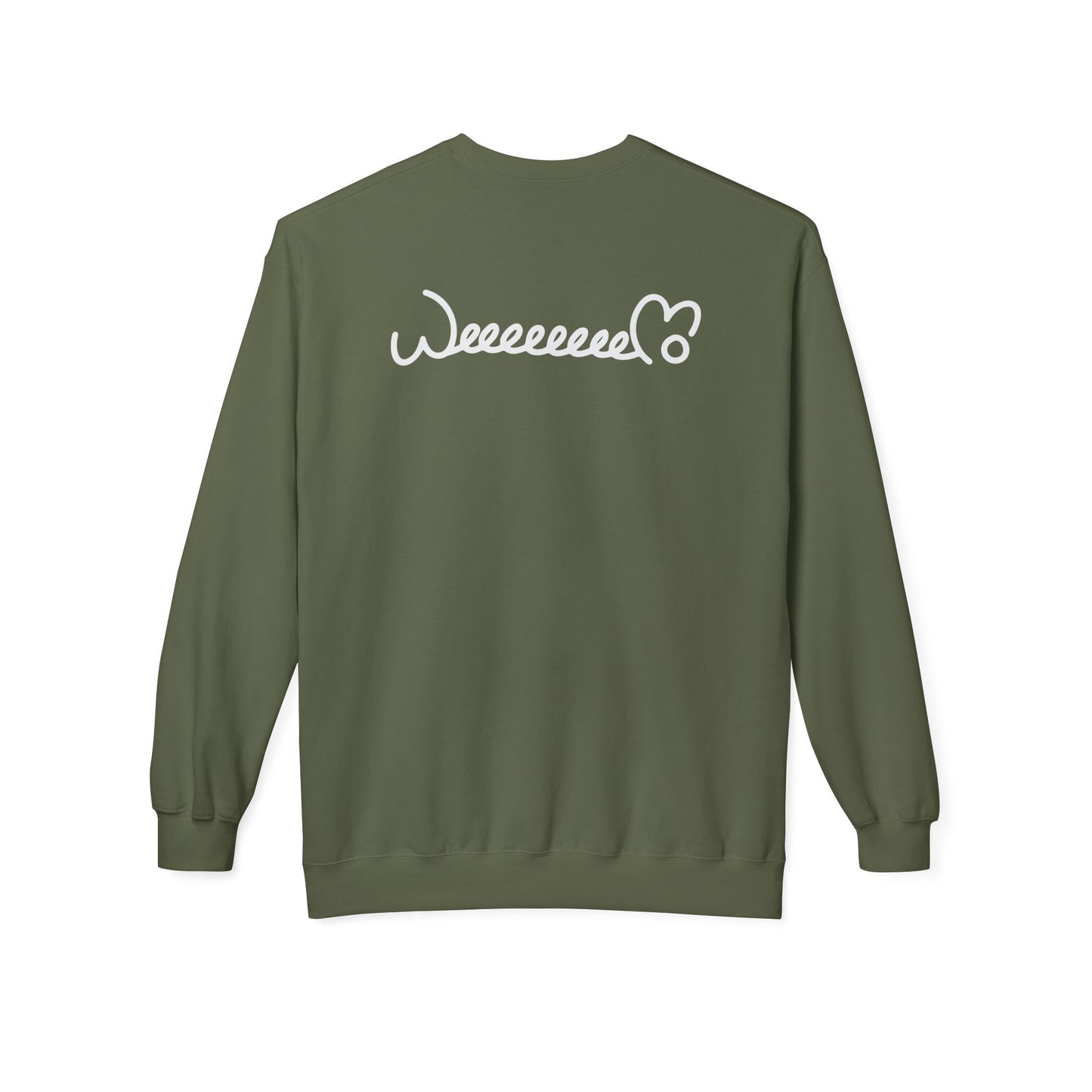 Napping Cat Sweatshirt | Unisex Midweight Softstyle Fleece Crewneck Sweatshirt
