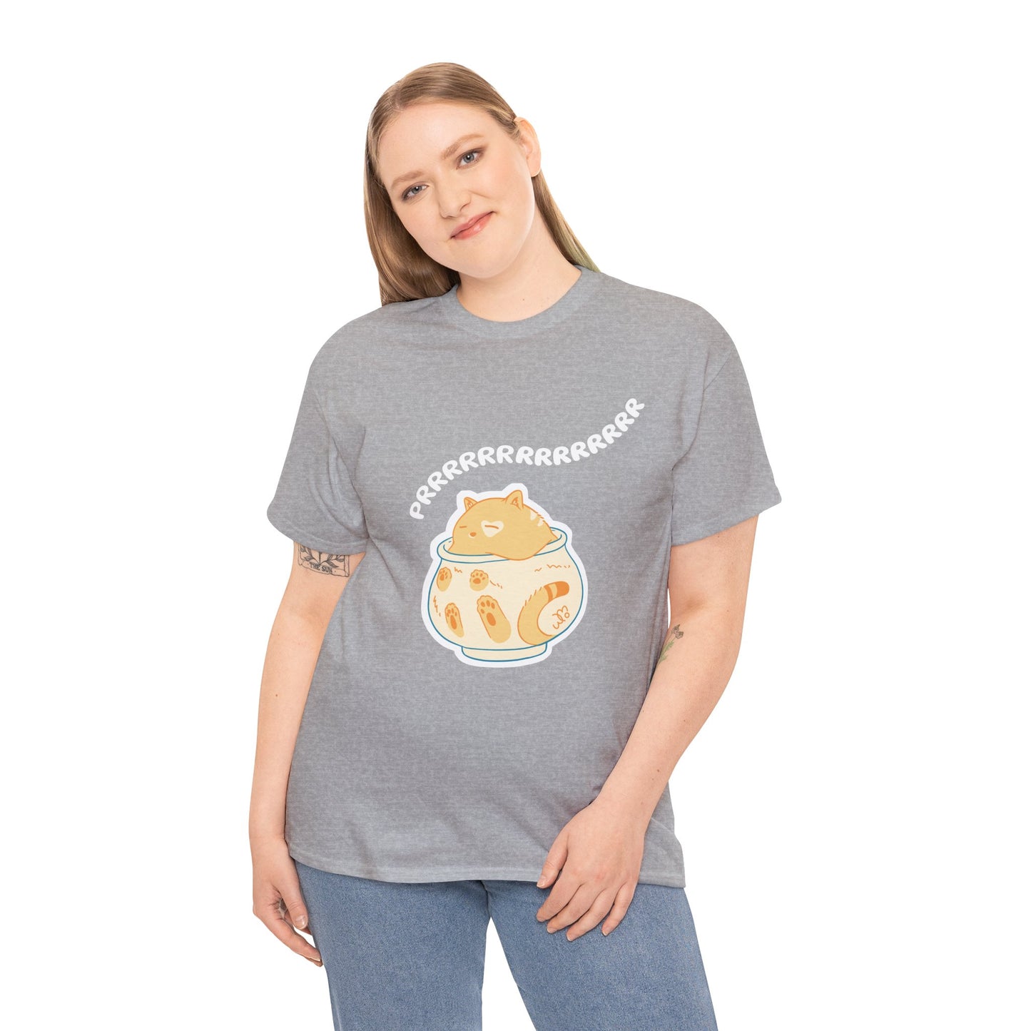 Prrrrrrrr T-Shirt | Unisex Heavy Cotton Shirt