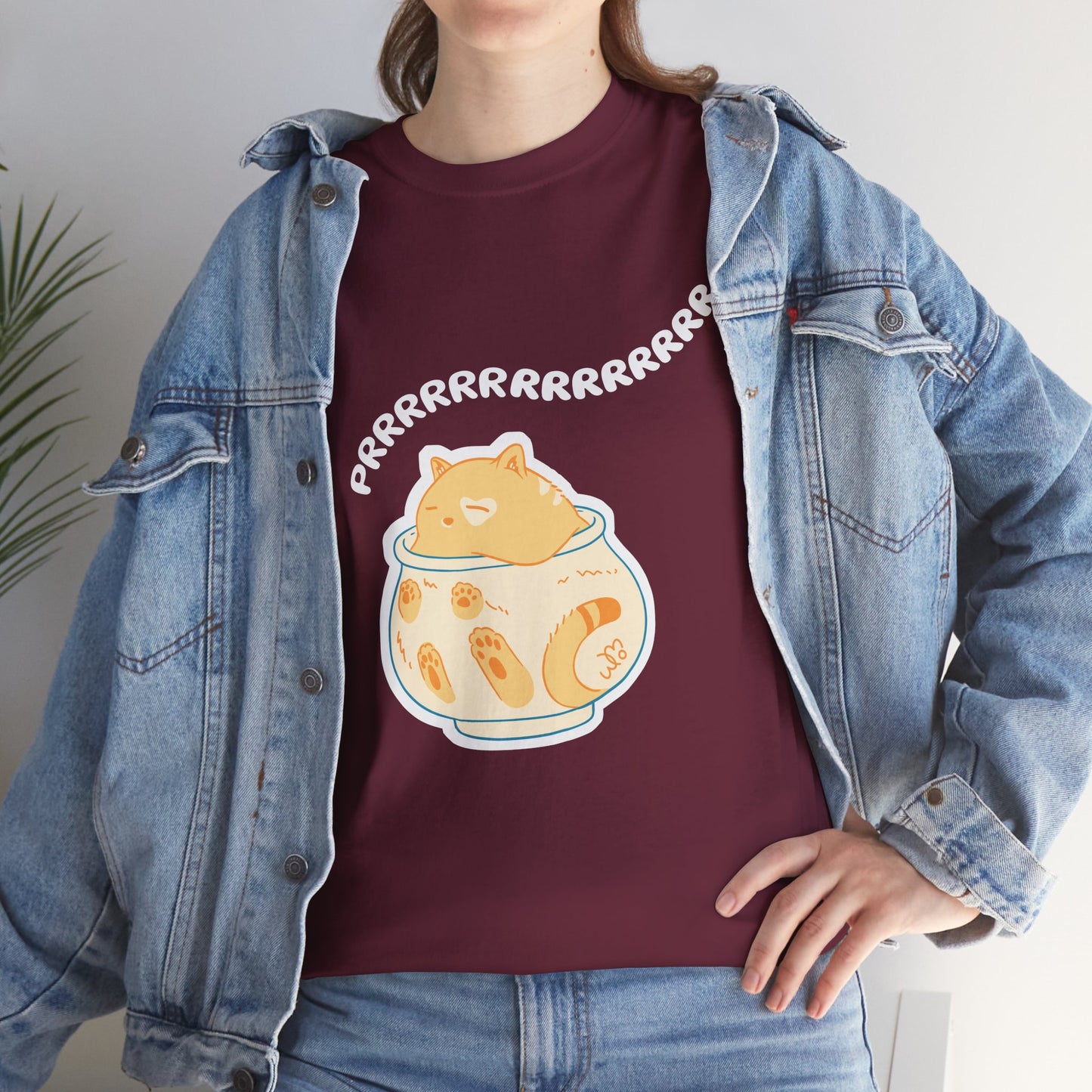 Prrrrrrrr T-Shirt | Unisex Heavy Cotton Shirt