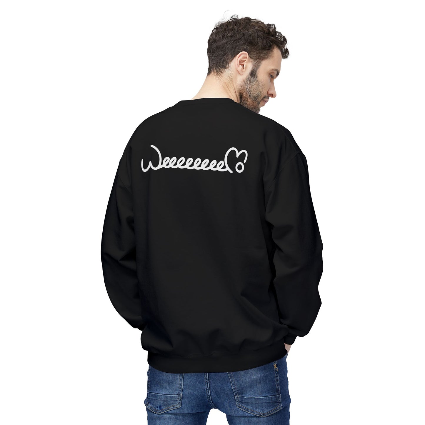 Napping Cat Sweatshirt | Unisex Midweight Softstyle Fleece Crewneck Sweatshirt