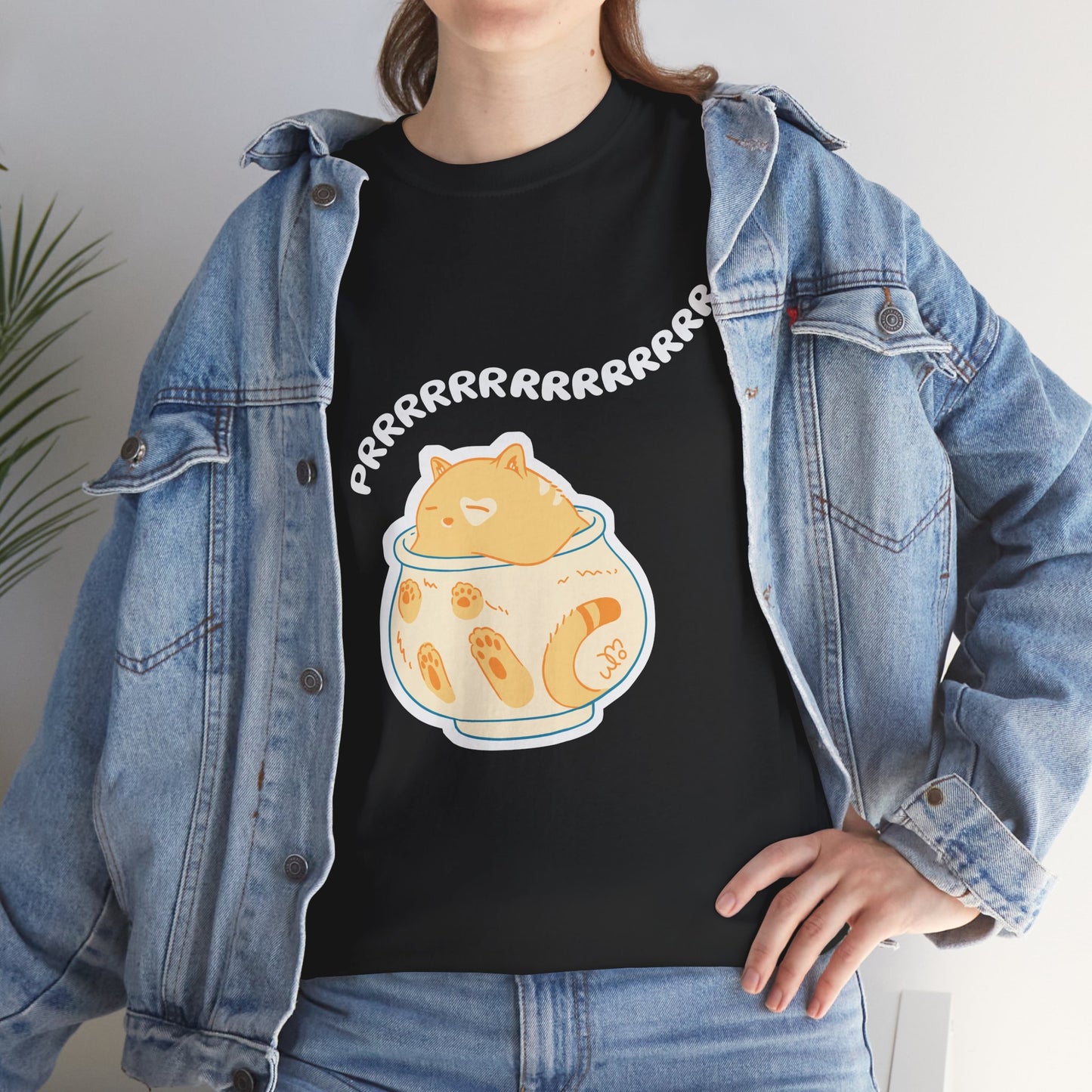 Prrrrrrrr T-Shirt | Unisex Heavy Cotton Shirt