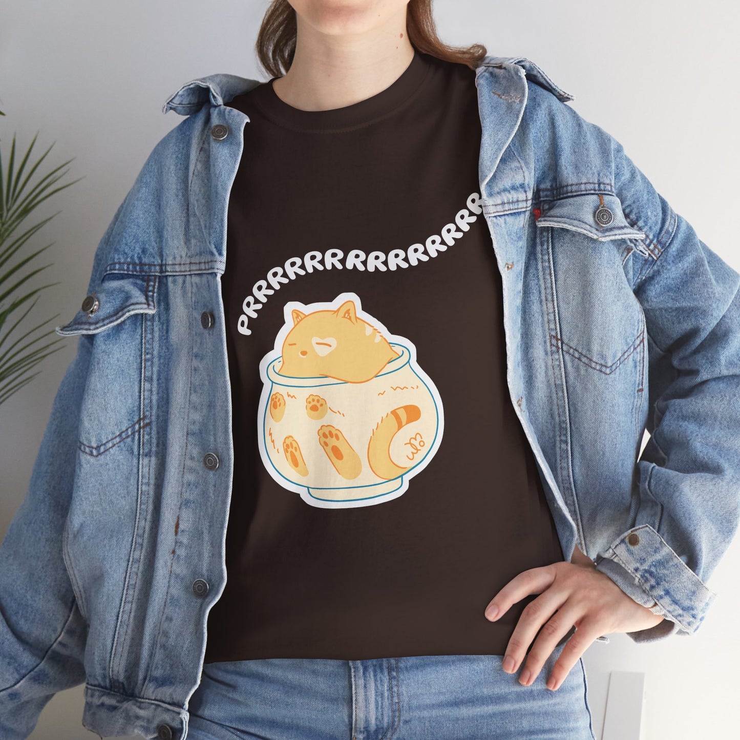 Prrrrrrrr T-Shirt | Unisex Heavy Cotton Shirt