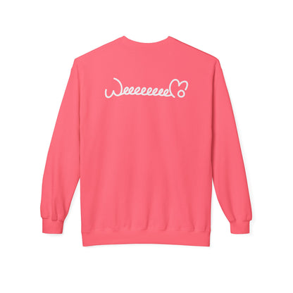 Napping Cat Sweatshirt | Unisex Midweight Softstyle Fleece Crewneck Sweatshirt