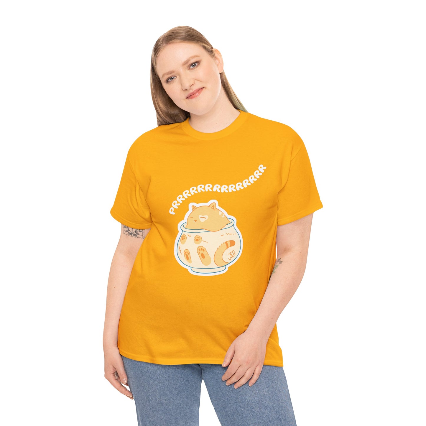 Prrrrrrrr T-Shirt | Unisex Heavy Cotton Shirt