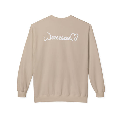 Napping Cat Sweatshirt | Unisex Midweight Softstyle Fleece Crewneck Sweatshirt