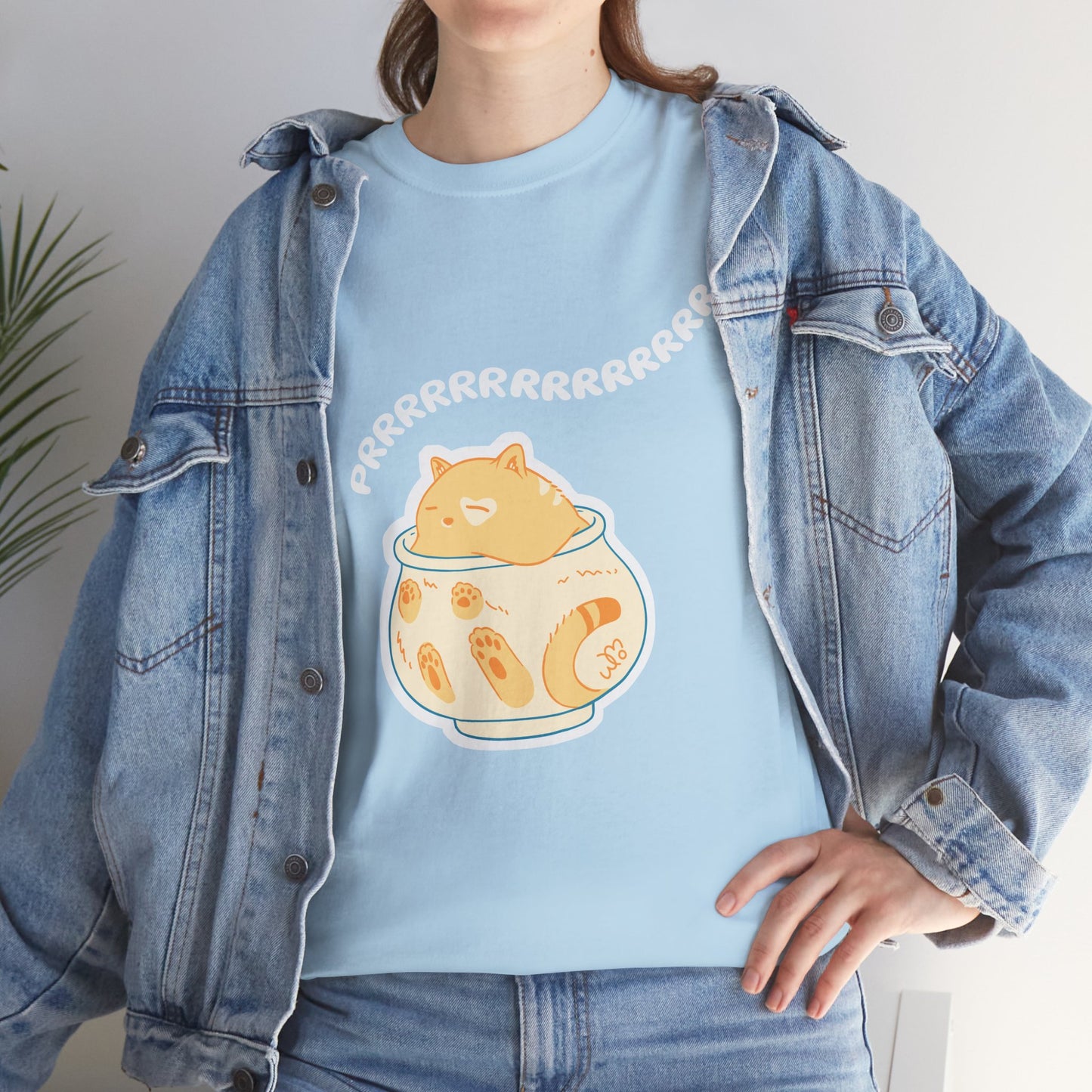 Prrrrrrrr T-Shirt | Unisex Heavy Cotton Shirt