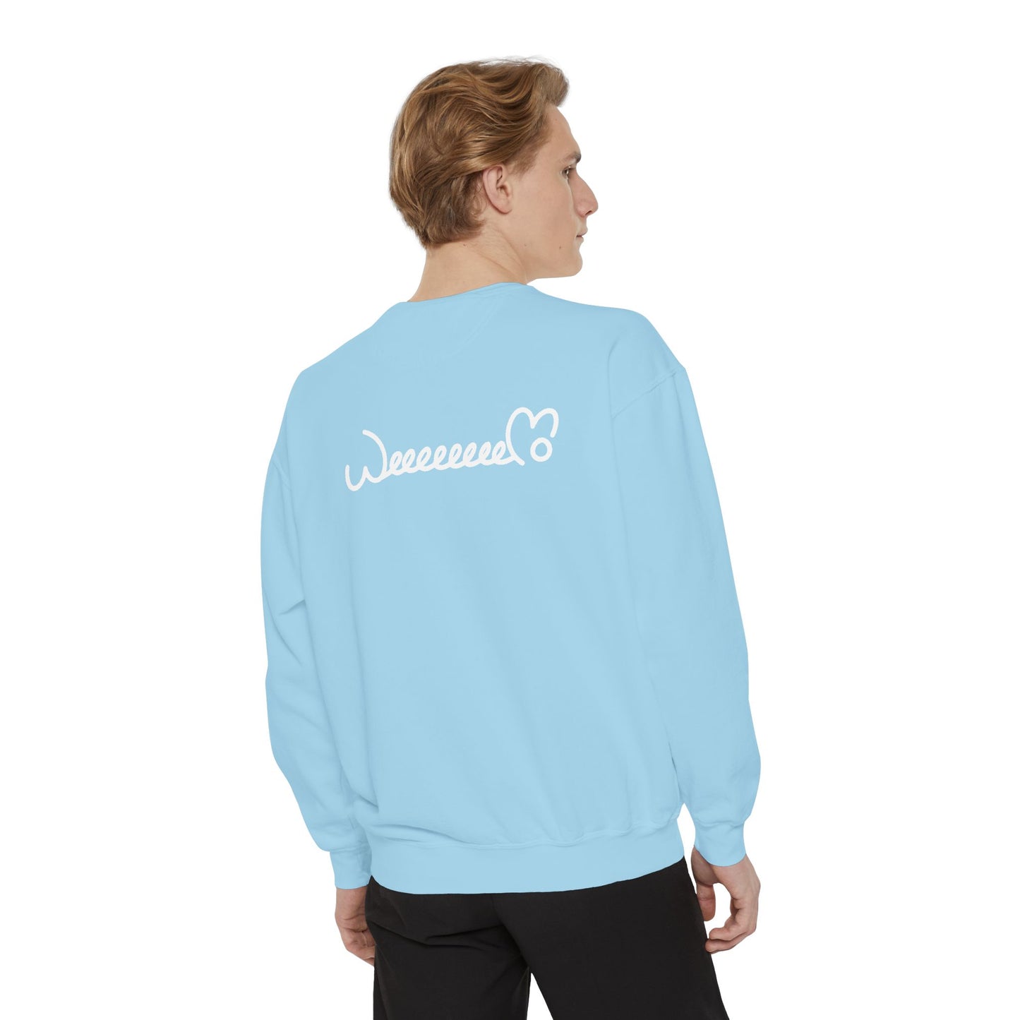 Highland Coo & Puffin Sweatshirt | Unisex Garment-Dyed Sweatshirt