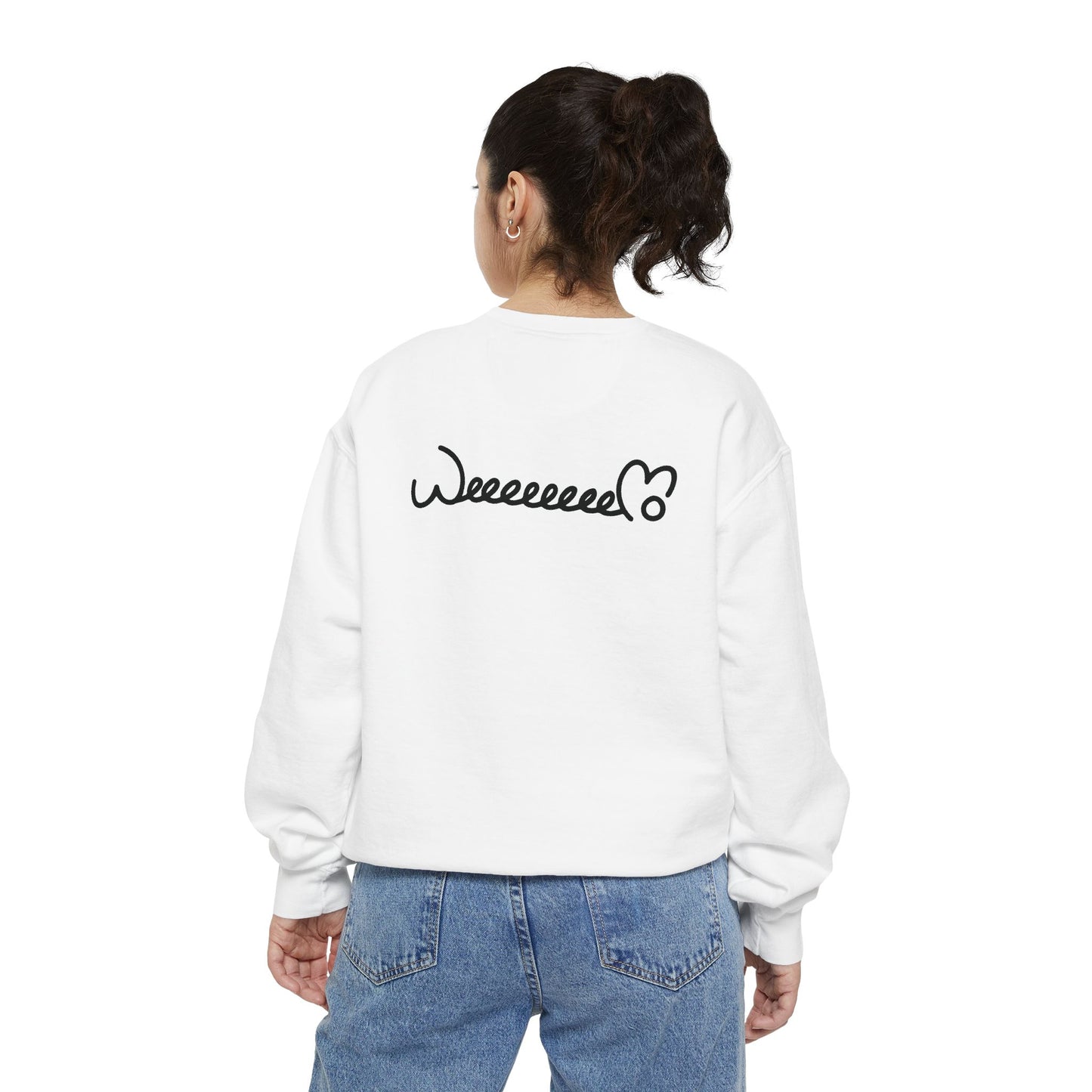 Highland Coo & Puffin Sweatshirt | Unisex Garment-Dyed Sweatshirt