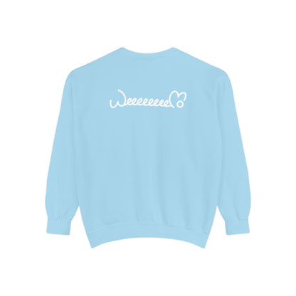 Sitting Capybara & Friend Sweatshirt | Unisex Garment-Dyed Sweatshirt