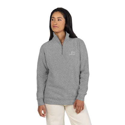 HAHahhaHHAaaa Laughing Seagull Unisex Fleece Pullover (Embroidery)
