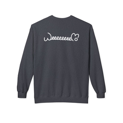 Napping Cat Sweatshirt | Unisex Midweight Softstyle Fleece Crewneck Sweatshirt
