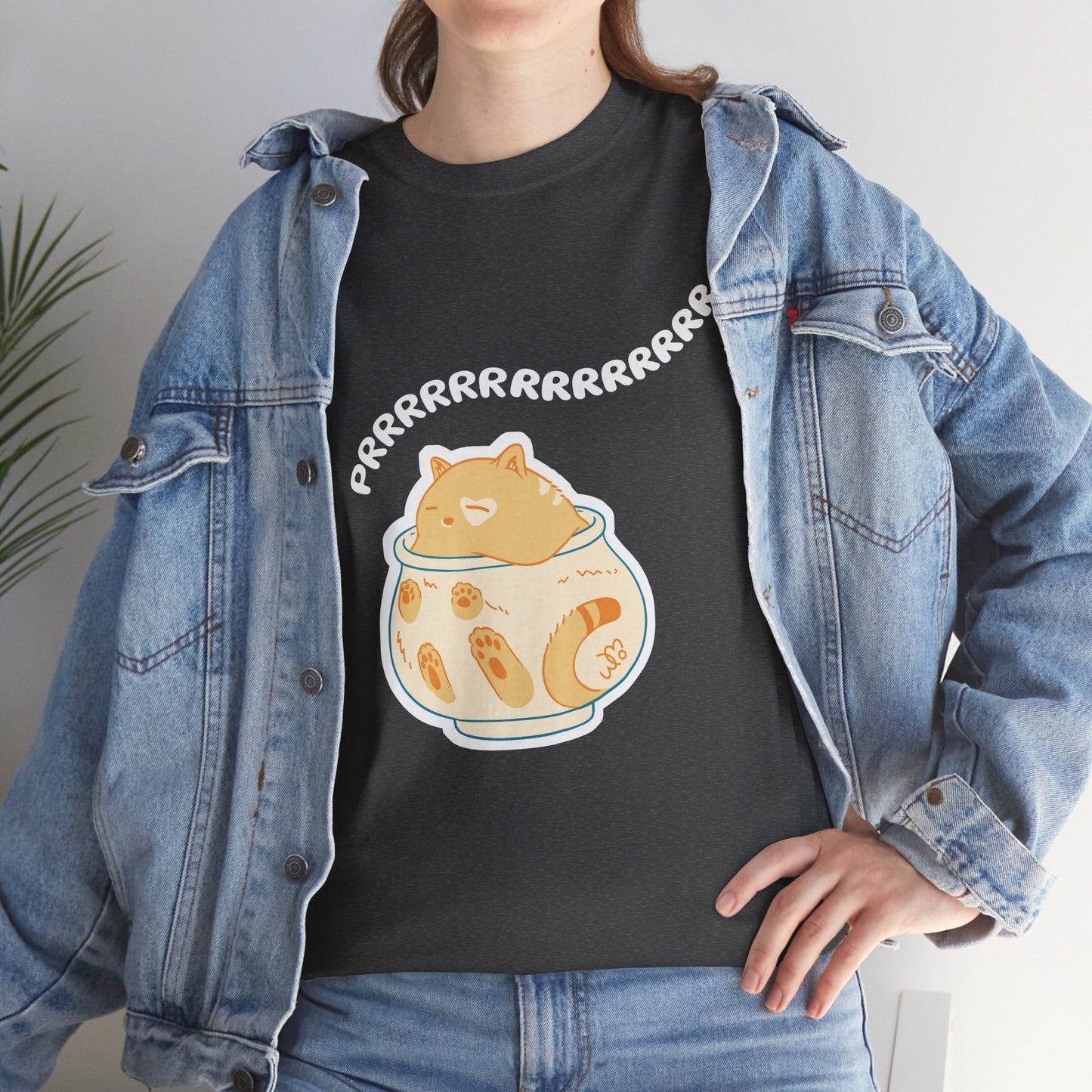 Prrrrrrrr T-Shirt | Unisex Heavy Cotton Shirt