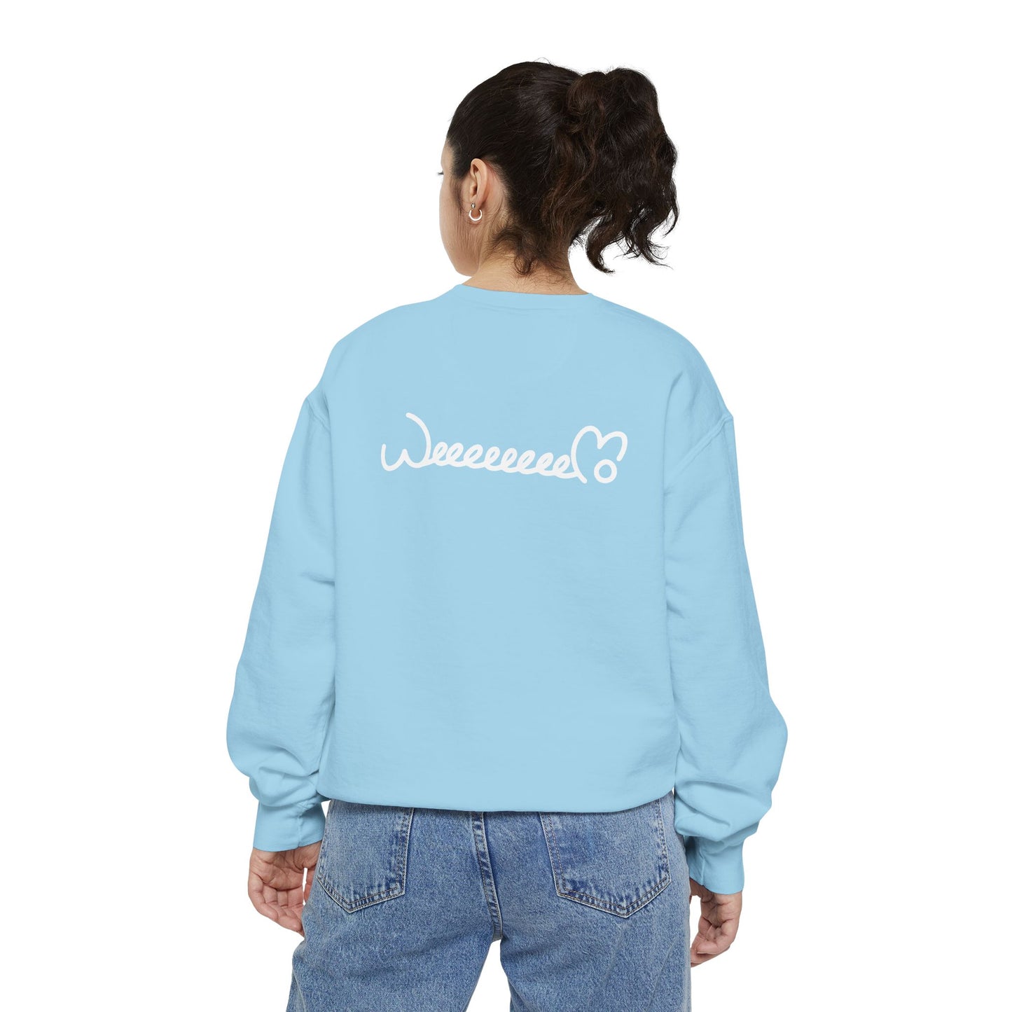 Highland Coo & Puffin Sweatshirt | Unisex Garment-Dyed Sweatshirt