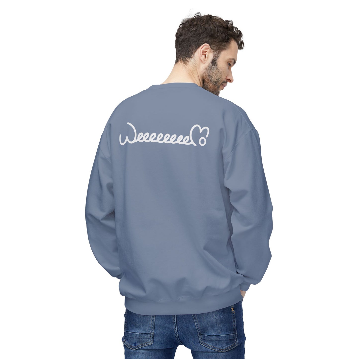 Napping Cat Sweatshirt | Unisex Midweight Softstyle Fleece Crewneck Sweatshirt