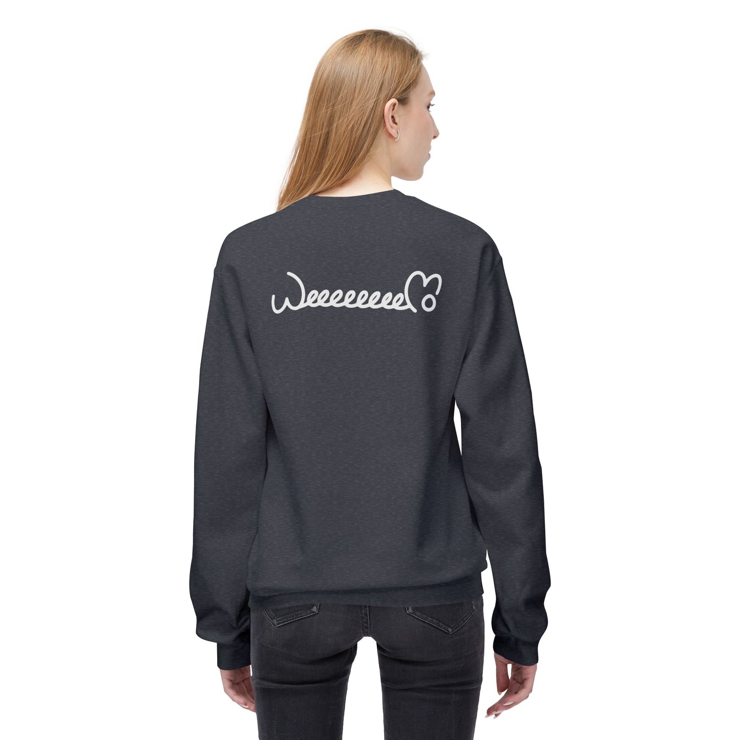 Napping Cat Sweatshirt | Unisex Midweight Softstyle Fleece Crewneck Sweatshirt